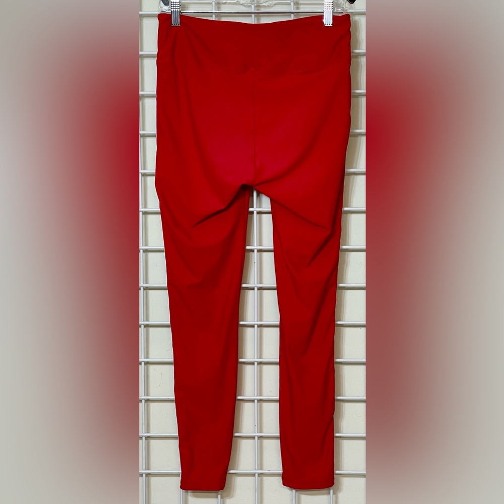 Women's WEAR by Erin Andrews Red Kansas City Chiefs Color Block Leggings Size Lg - Picture 2 of 8